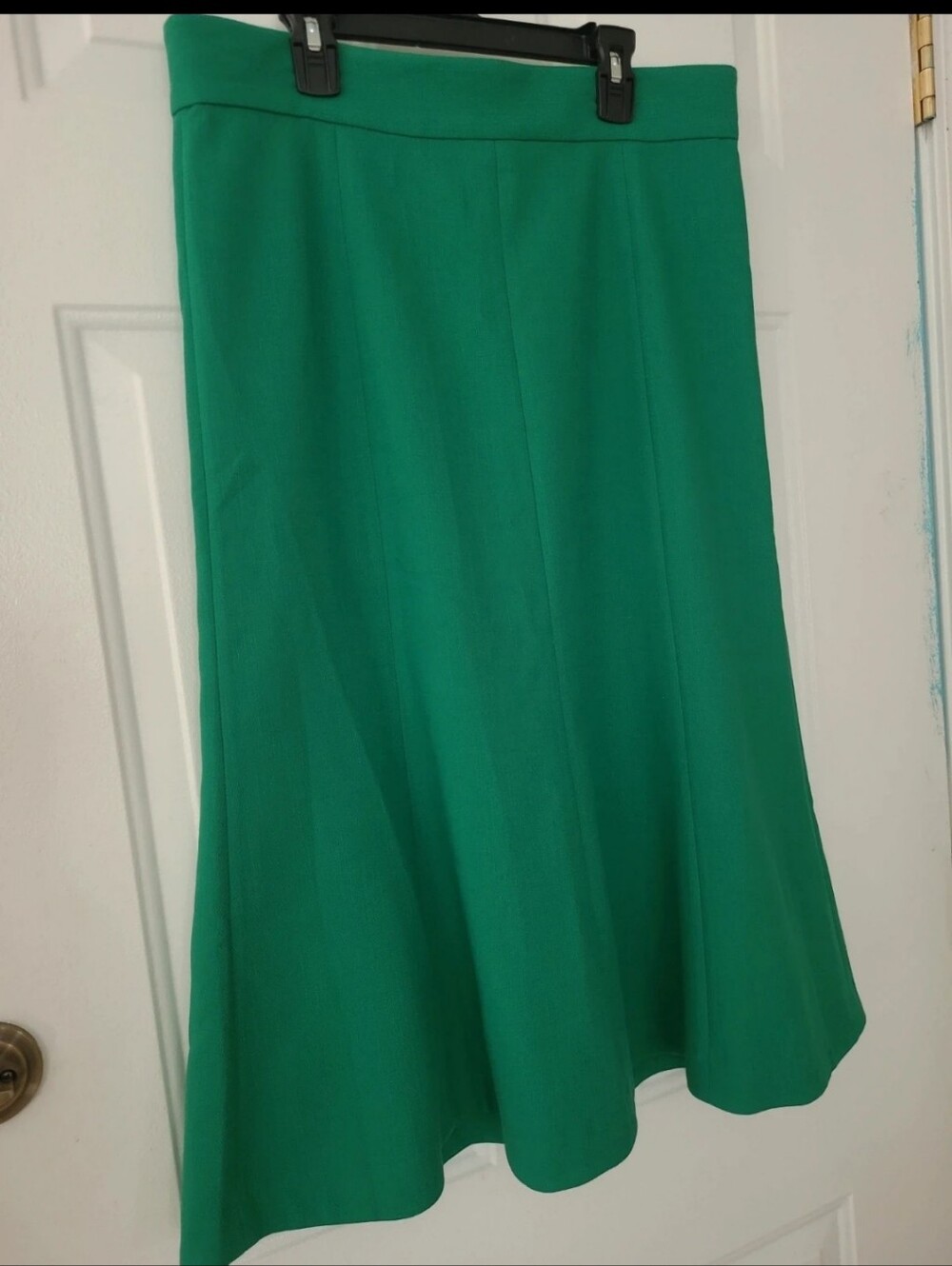 Classic Green A-Line Women’s Skirt